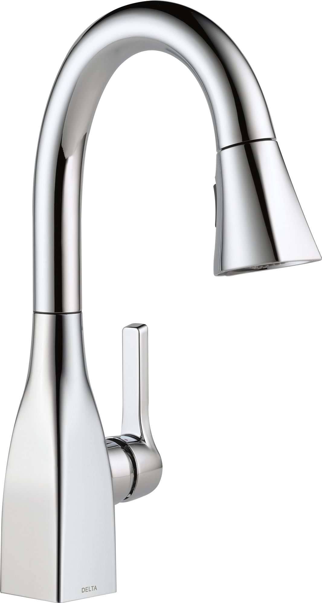 Chrome Single Handle Pull-Down Bar / Prep Faucet F635