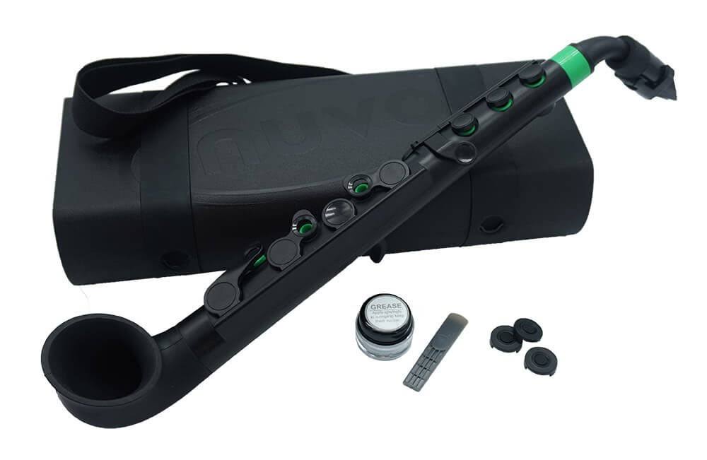 Black Student Saxophone with Green Trim C743541