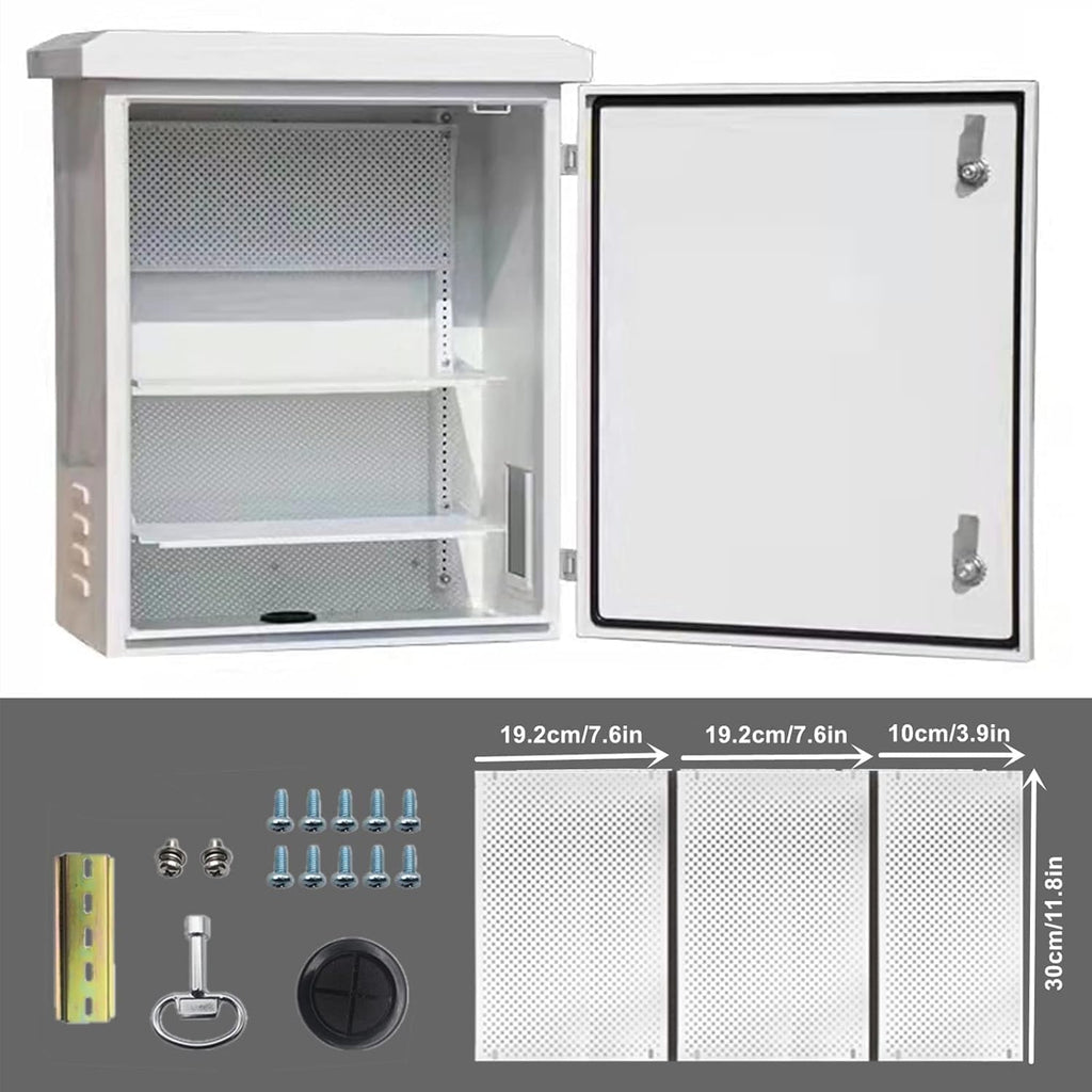 Stainless Steel Weatherproof Electrical Junction Box IP66 White Z513