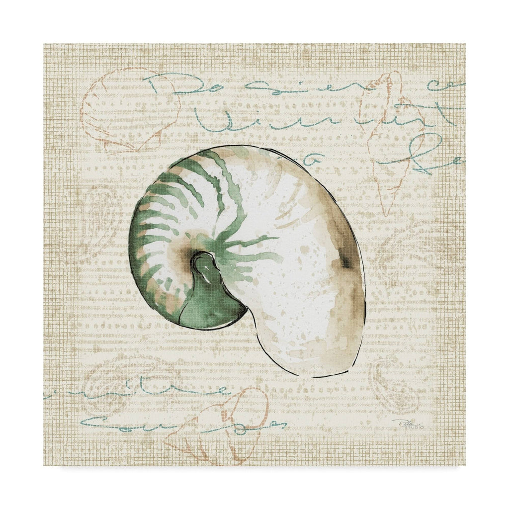 Ocean Prints III Canvas Art D6423