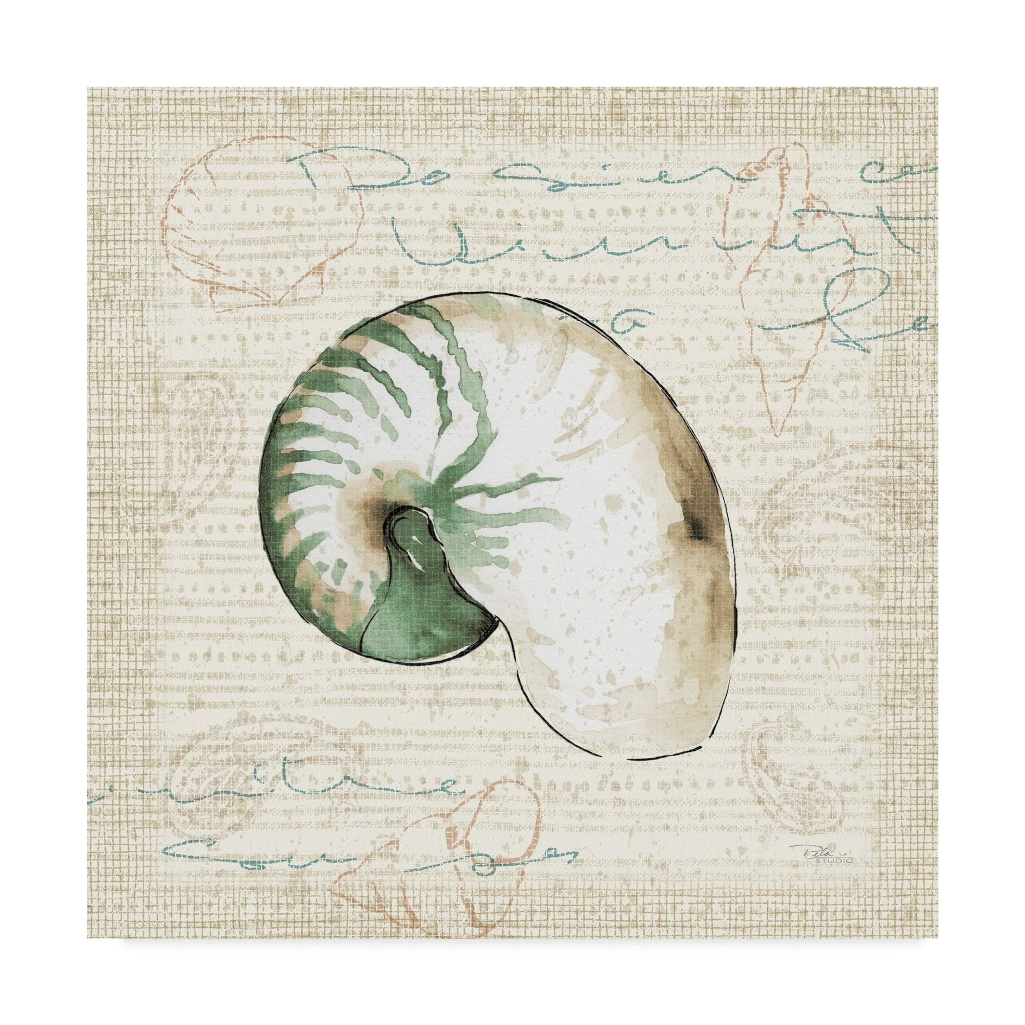 Ocean Prints III Canvas Art D6423