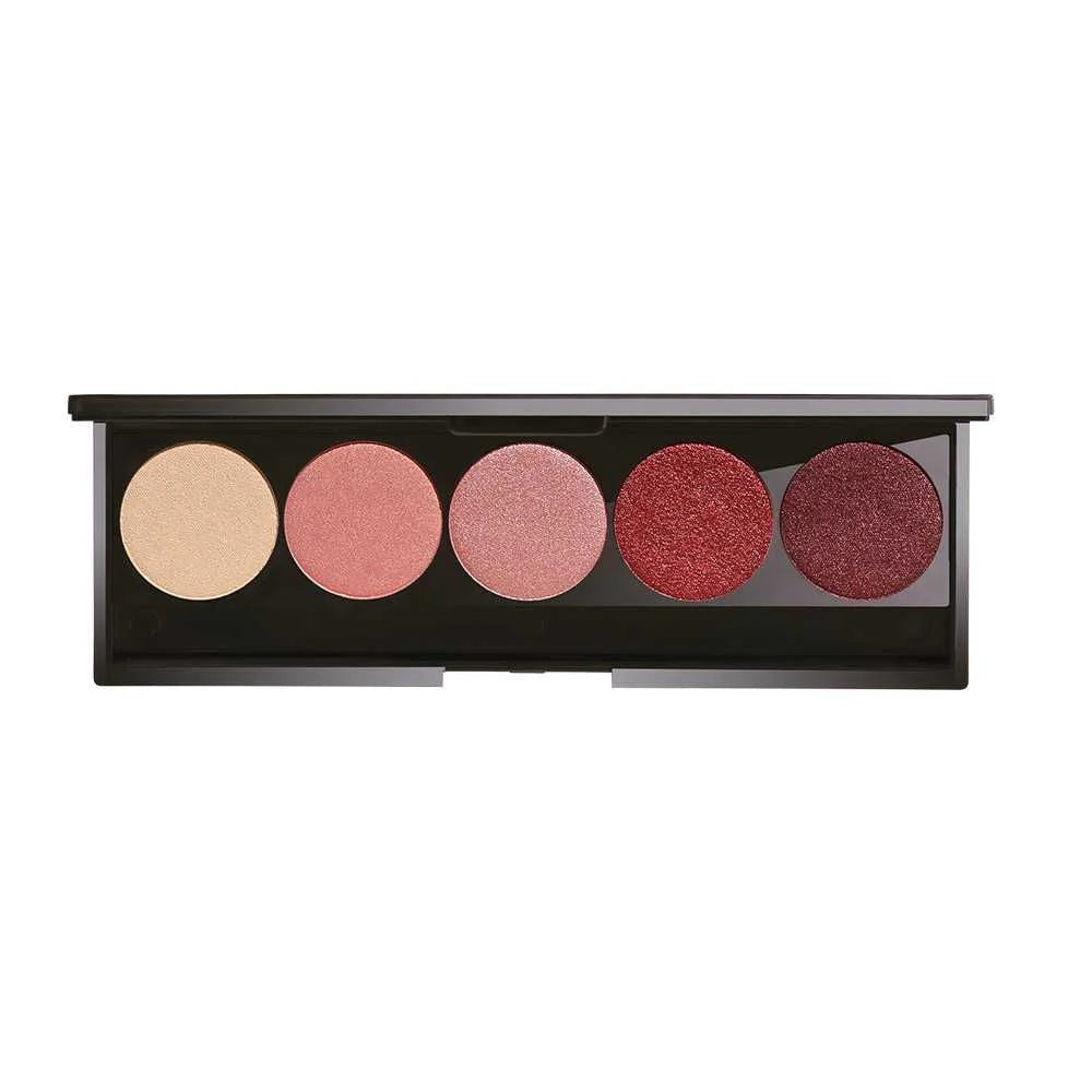 Pressed Eyeshadow Palette (5 Colors) - Silky Red T850