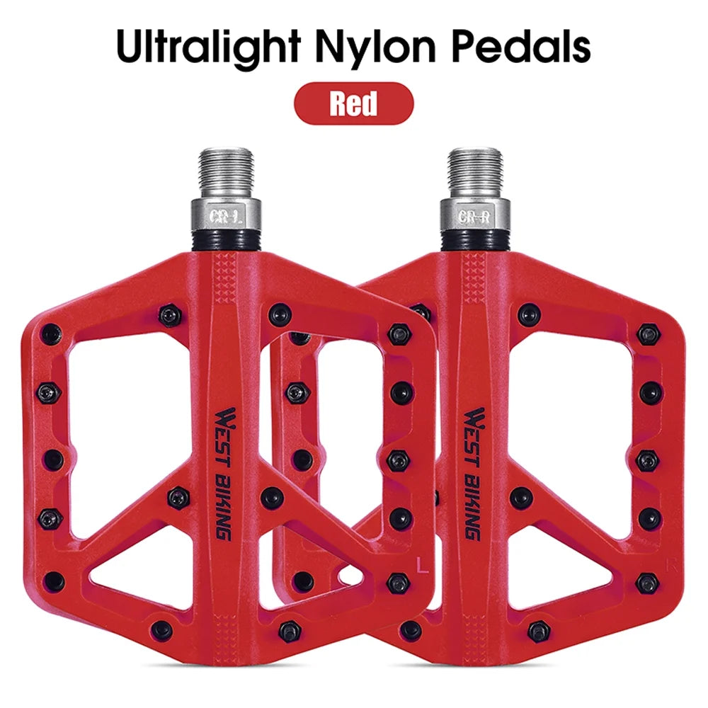 Ultralight Nylon Bike Pedals with 2 Bearings C32214