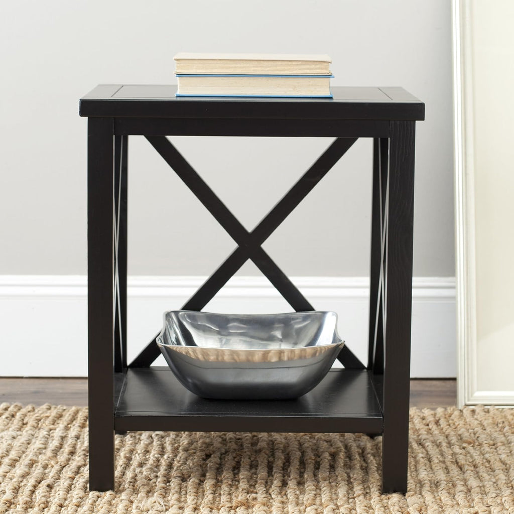Cross Back End Table Z20214