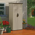 Plastic Vertical Tool Shed Z101