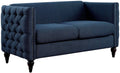 Emer Blue Loveseat L2446