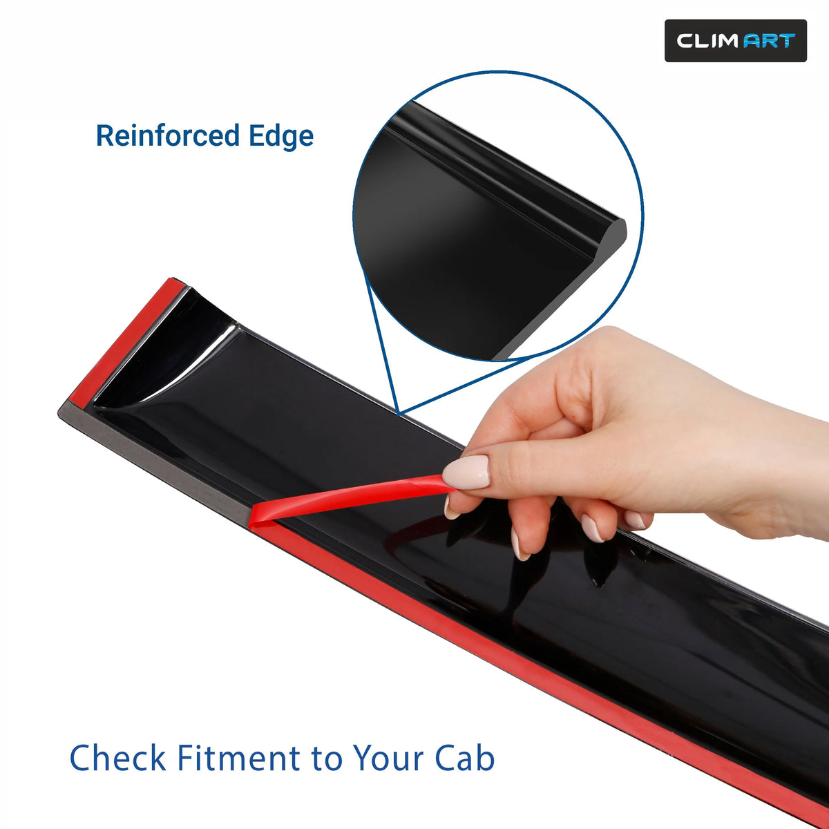 4 pcs Dark Smoke Window Deflectors A392200