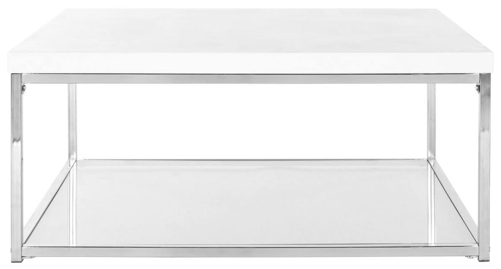 White/Chrome Coffee Table P7175