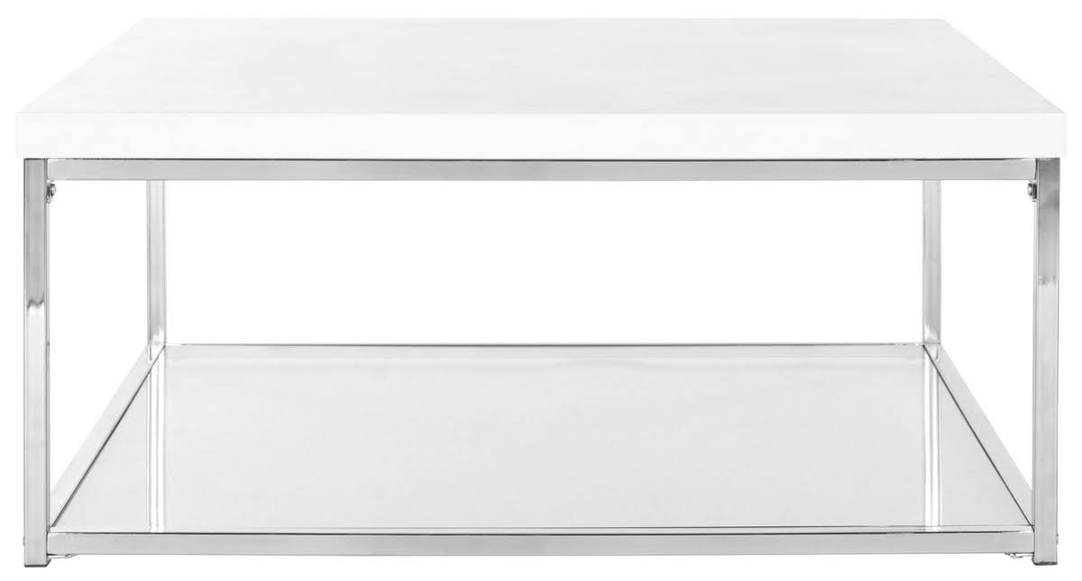 White/Chrome Coffee Table P7175