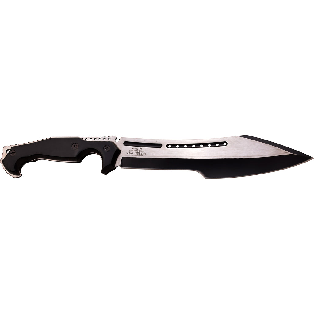 9.75" Stainless Steel Bowie Machete with Nylon Sheath X3898