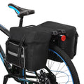 Polyester Bike Rear Seat Bag with Reflective Stripes Z864381