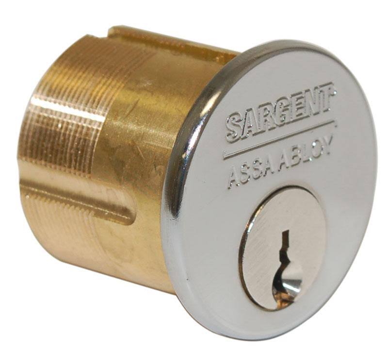 Satin Brass Mortise Cylinder F81387