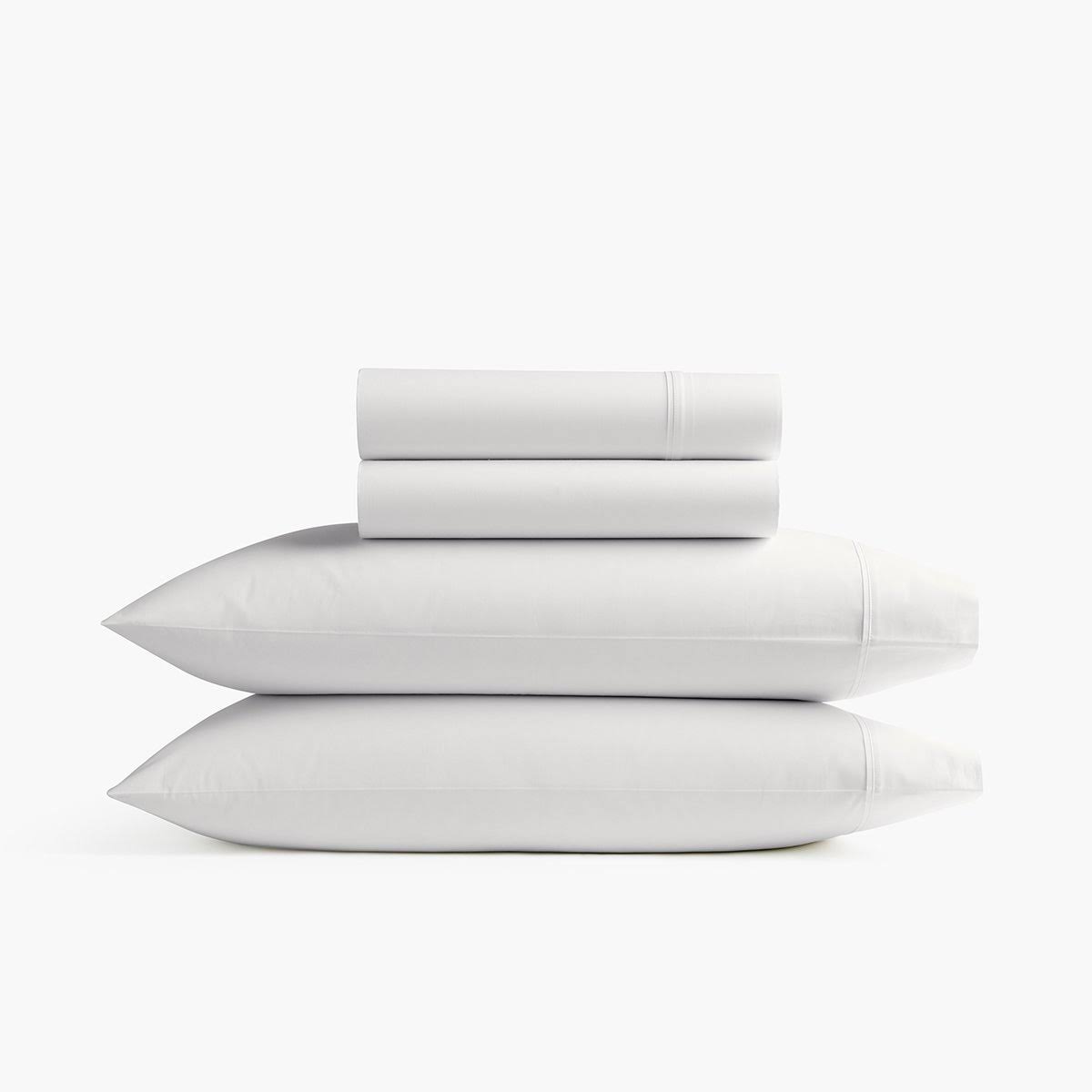White King Organic Percale Sheet Set Z23244