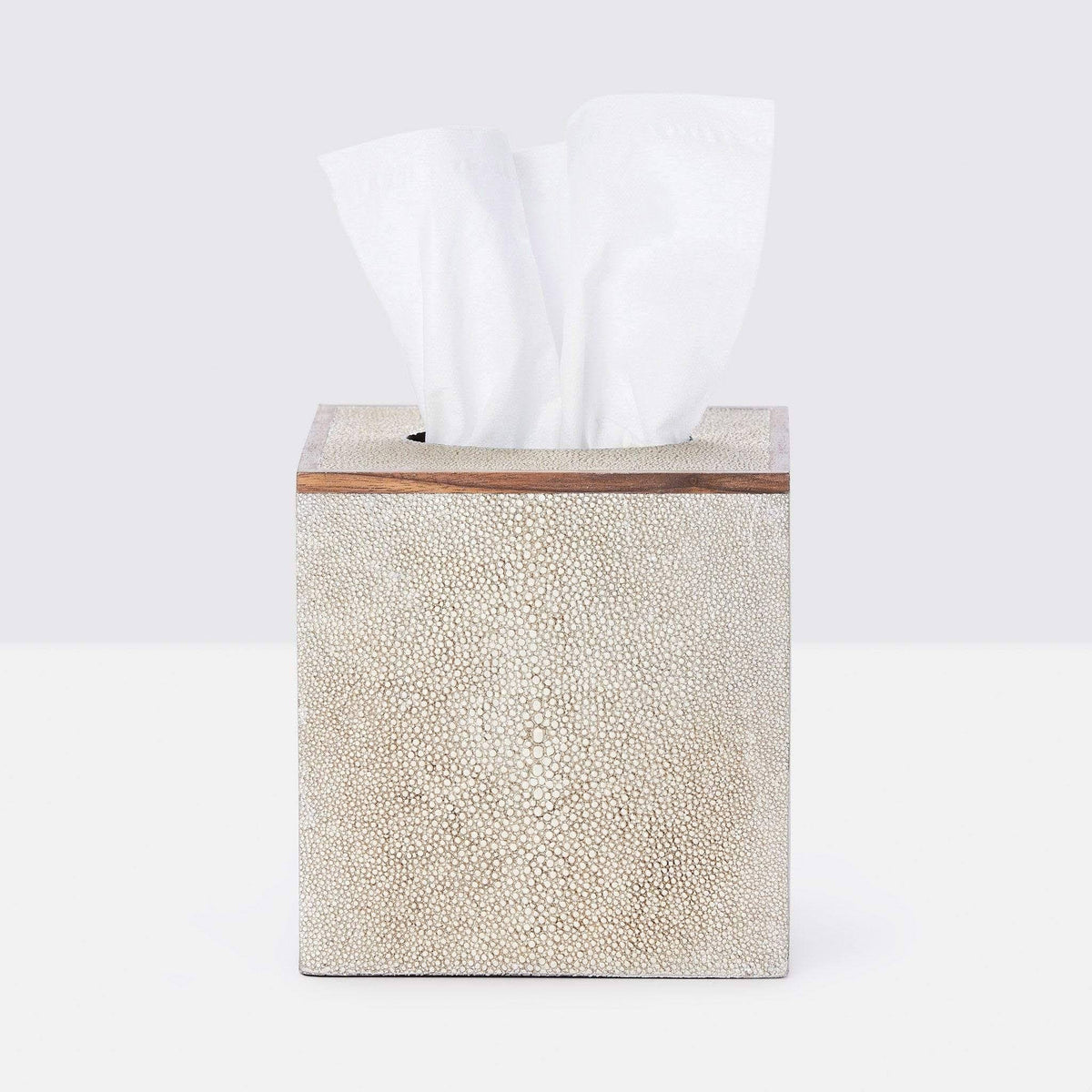 Warm Silver Tissue Box W62638