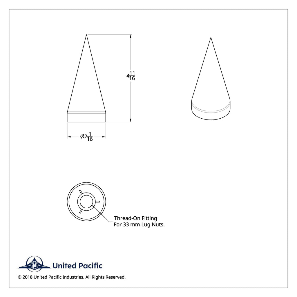 60 Pack Chrome Plastic Spike Nut Cover T675