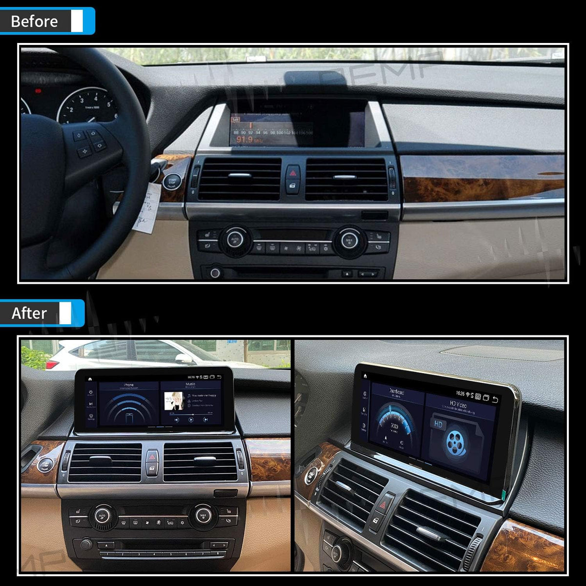 10.25 inch IPS Touch Screen for BMW E70 E71 M72048