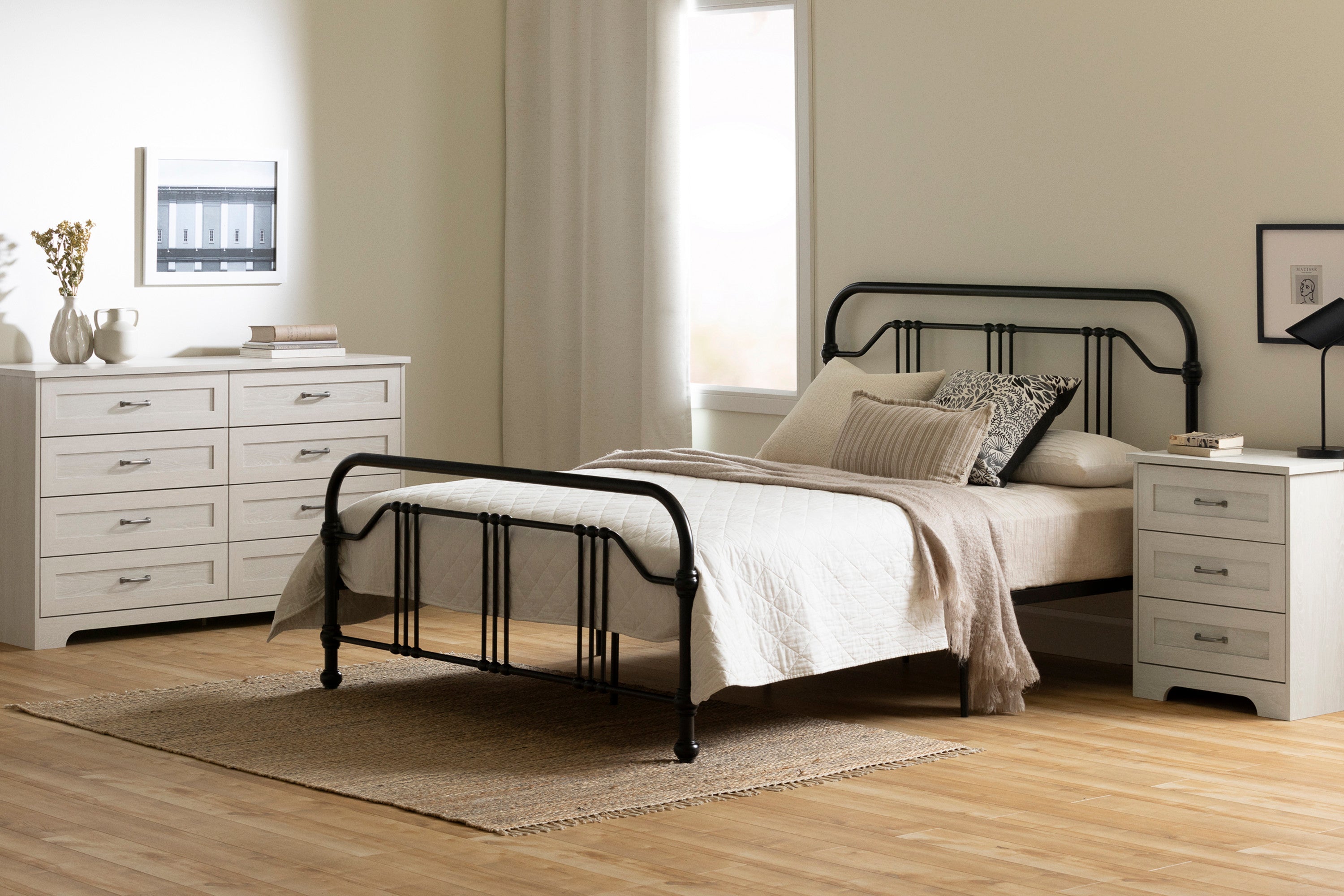 Farmhouse Nightstand A51412