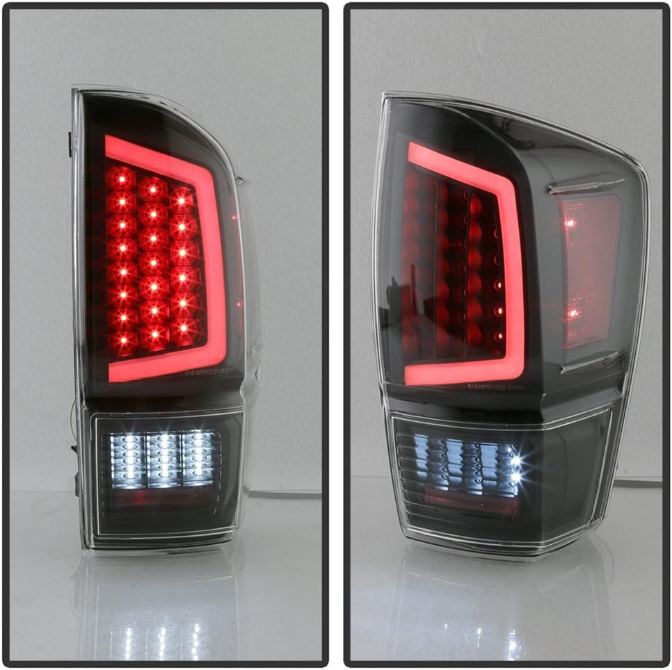Black Full LED Tail Lights Brake Lamps E3982
