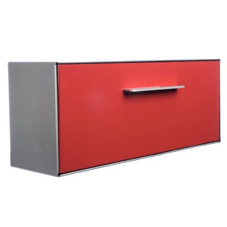 Silver Wall Mounted Mailbox G220