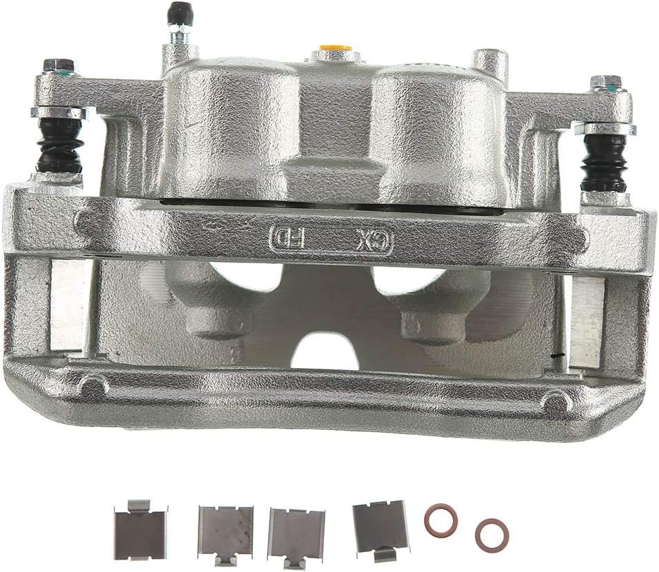Brake Caliper Assembly Front Right Passenger Side Pack of 2 D763090