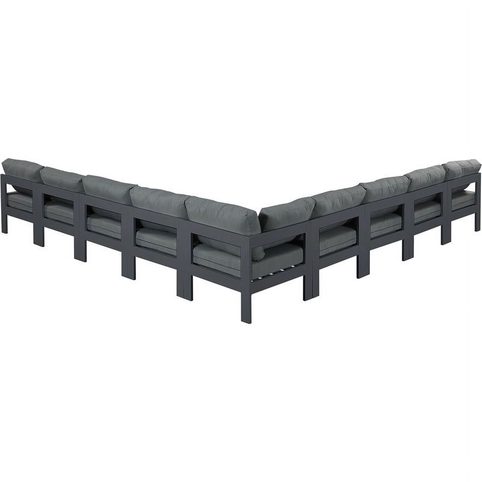Grey Outdoor Patio Modular Sectional E44198