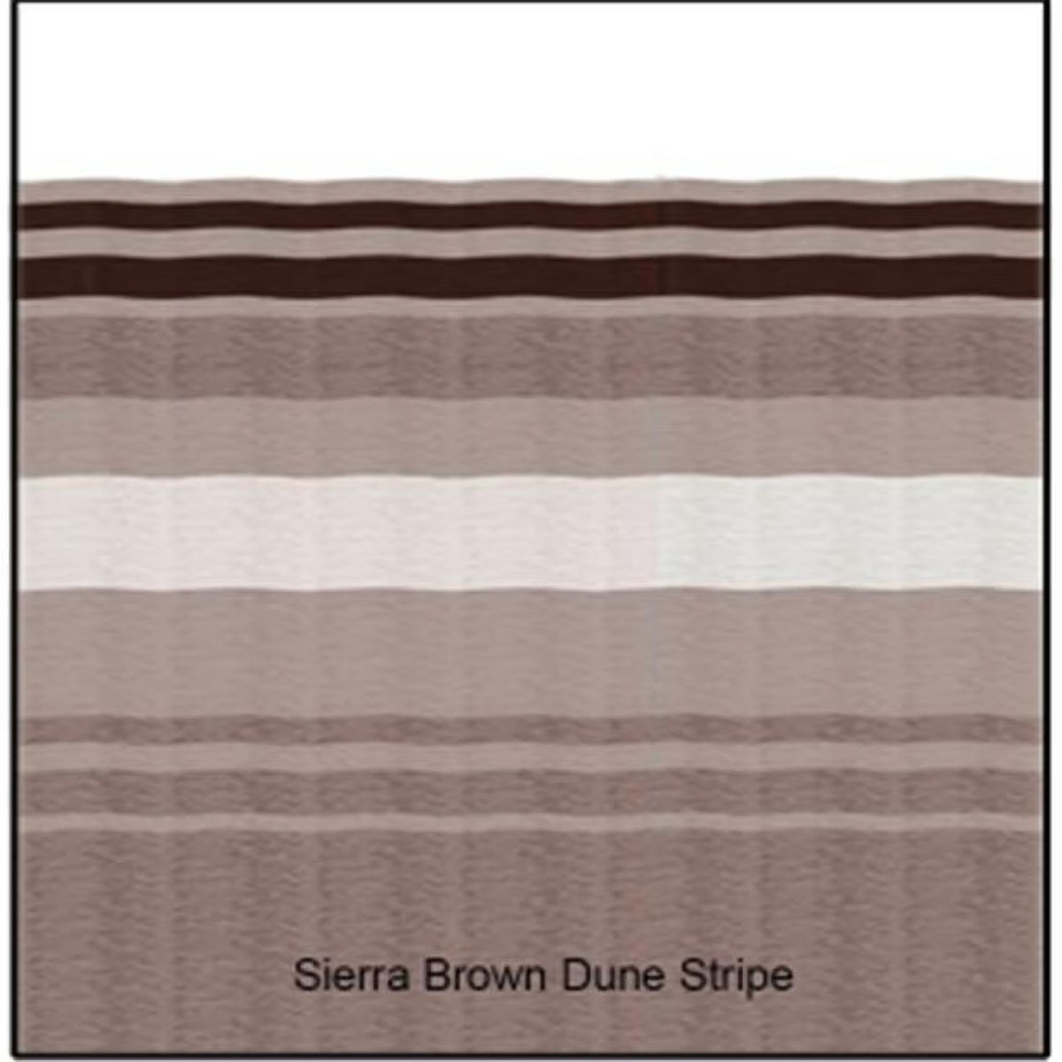 Sierra Brown Dune Stripe-White 13-2 ft. Patio Umbrella U663