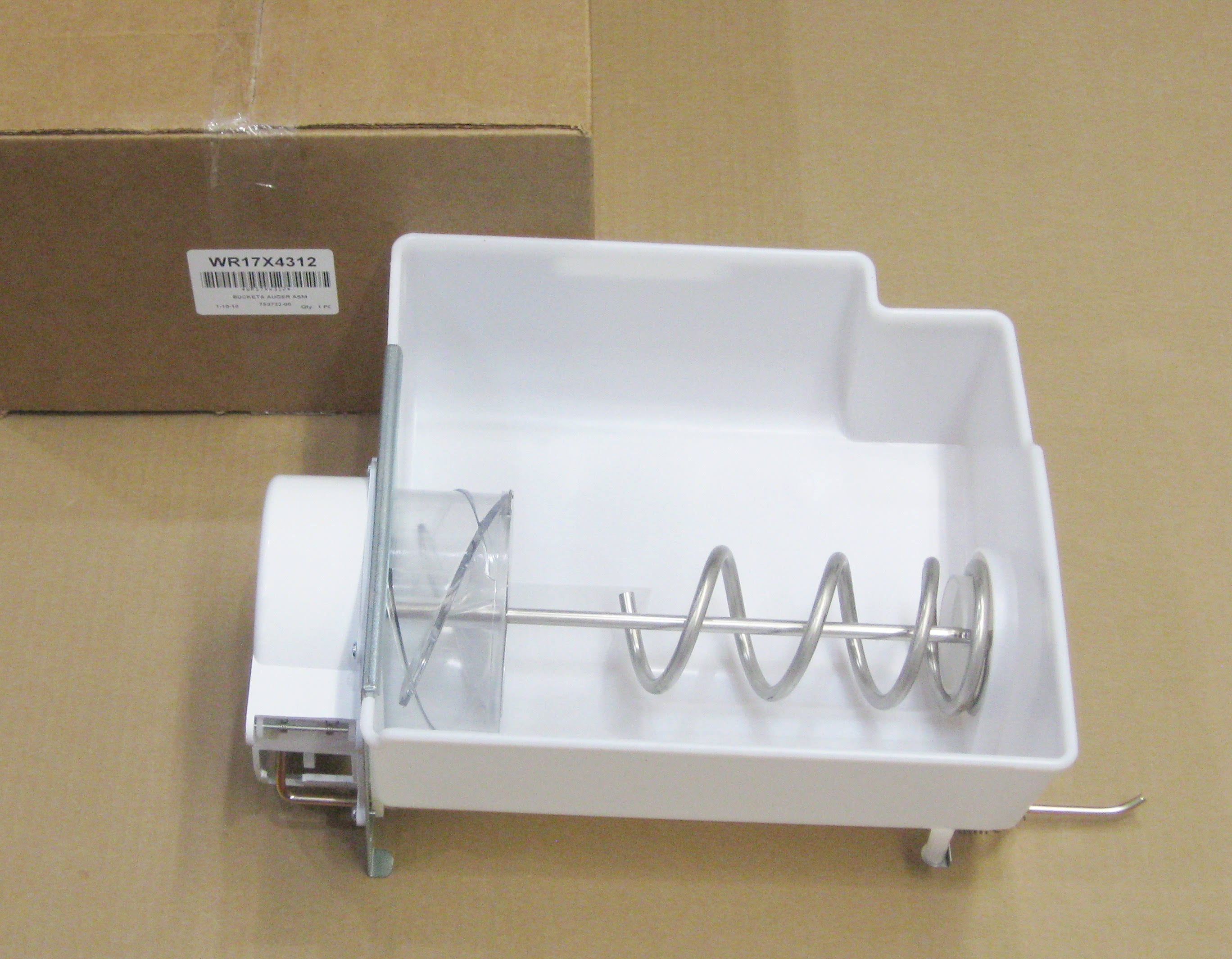 Refrigerator Freezer Ice Bucket Auger Dispenser A454460