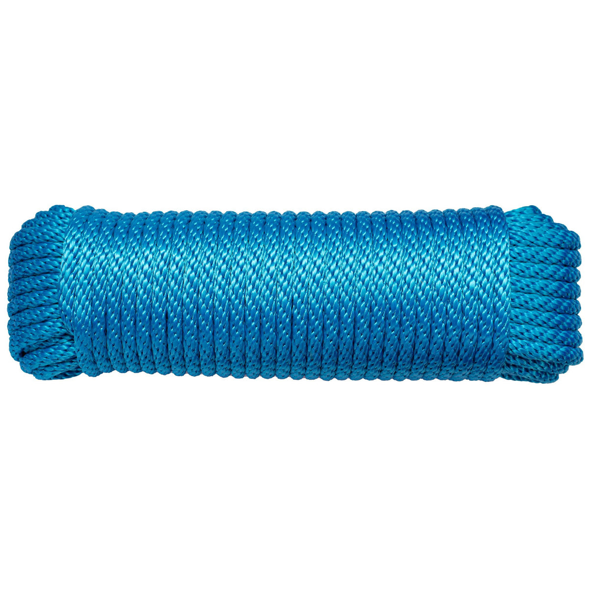 Solid Braid Nylon Utility Rope 3/8x22 x 100ft Royal I326541