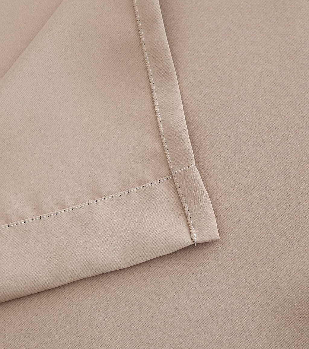 Taupe Thermal Insulated Blackout Curtain 102" x 84" K986