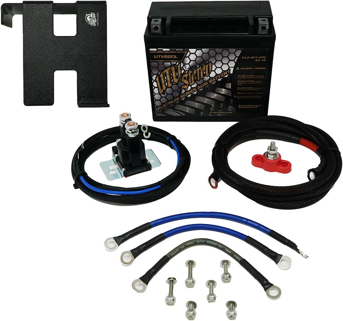 UTV Stereo Second Battery Kit L5279
