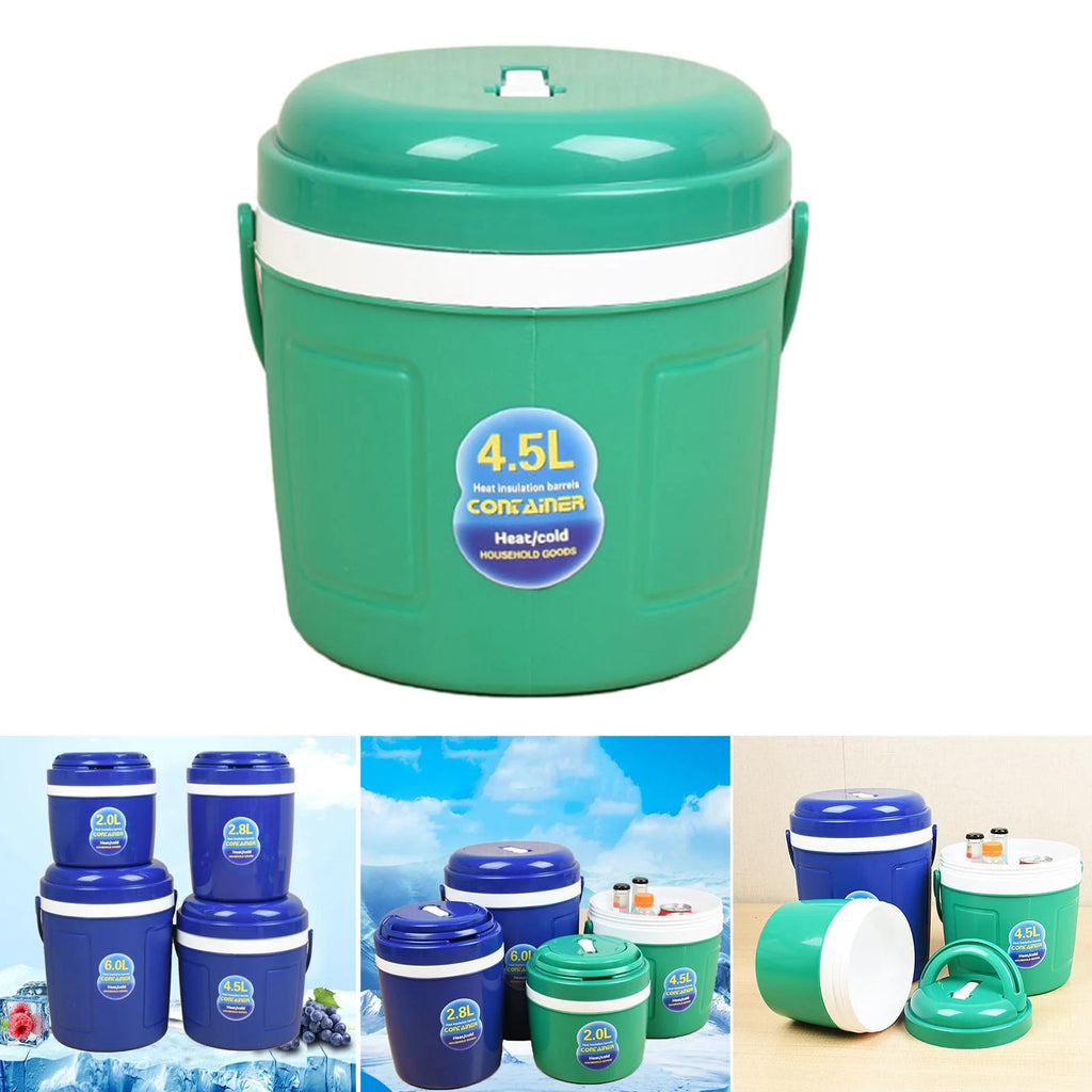 Green Insulated Beverage Bucket 4.5L I406