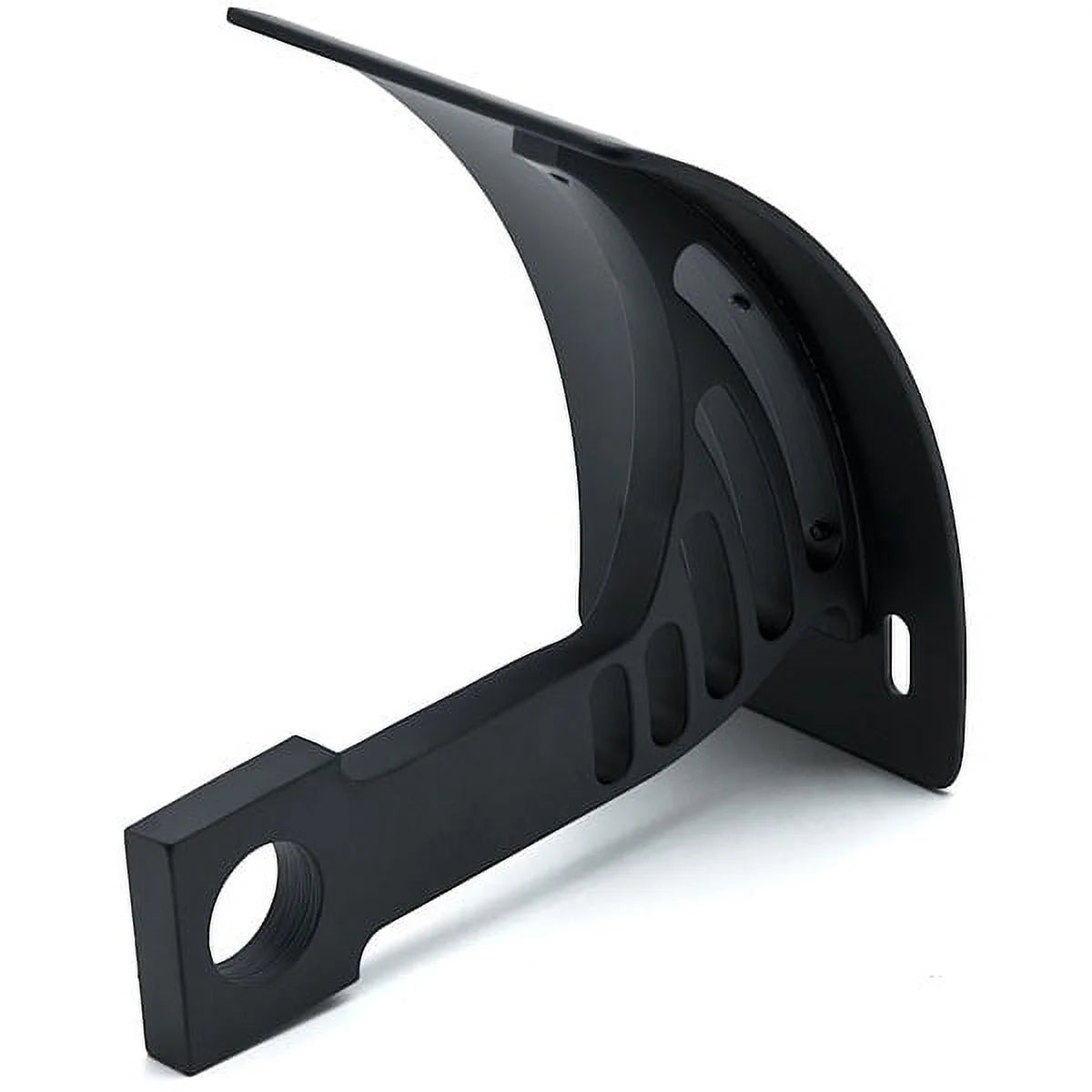 Black Vertical Axle Mount Motorcycle Plate Holder M273361