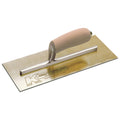 Golden Stainless Steel Plaster Trowel with Wood Handle S970718