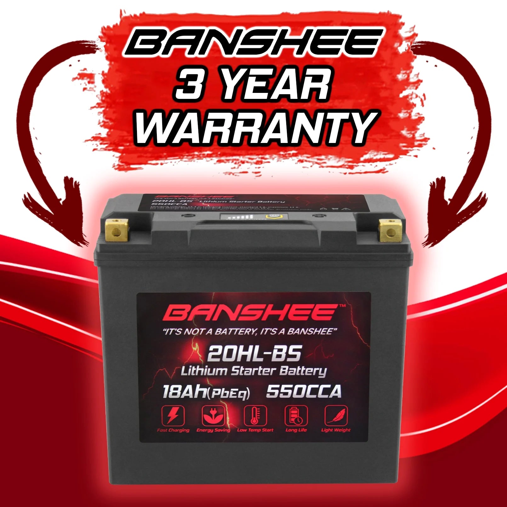 LiFePO4 Motorsports Battery A270