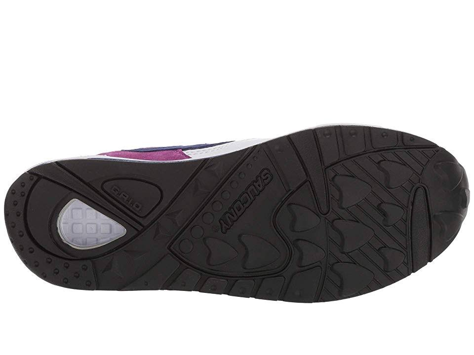 White & Purple Saucony Running Shoes B57992