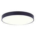 Matte Black Integrated LED Flush Mount T3959