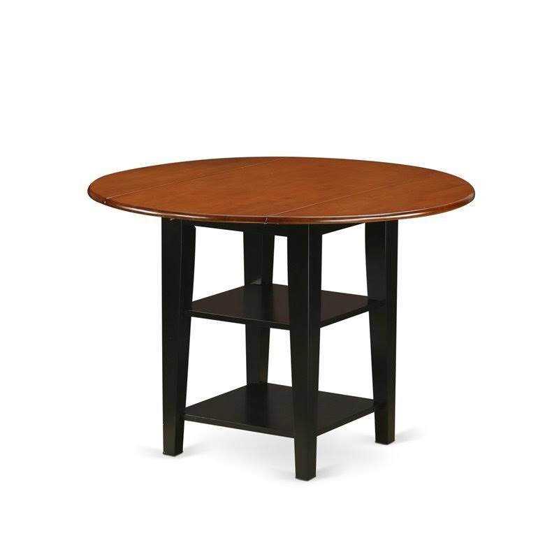 3-Piece Dining Set with X-Back Chairs in Black L338058