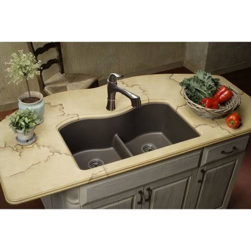 Putty Undermount Kitchen Sink L355