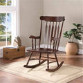 Cappuccino Finish Wooden Rocking Chair G8187
