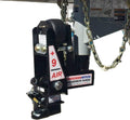 Gooseneck Air Hitch & Coupler, Round 3-15/16" Angled Pin 30K Coupler 9" Offset Z7592