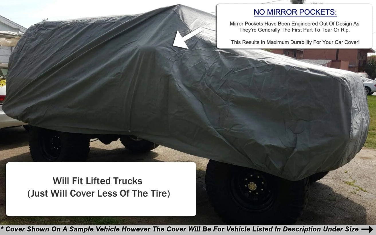 SUV Car Cover with Fleece Lining S14806