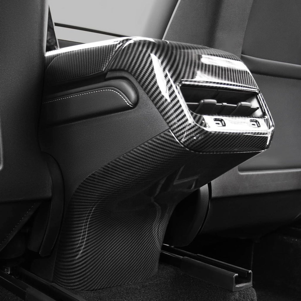 Glossy Carbon Fiber Center Console Cover L38686