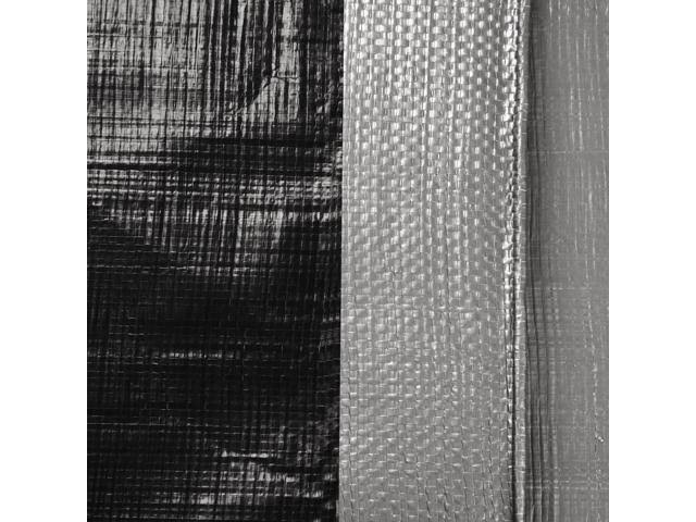 30x40 ft Waterproof 10mil Poly Tarp with 25 Ball Bungees S3849