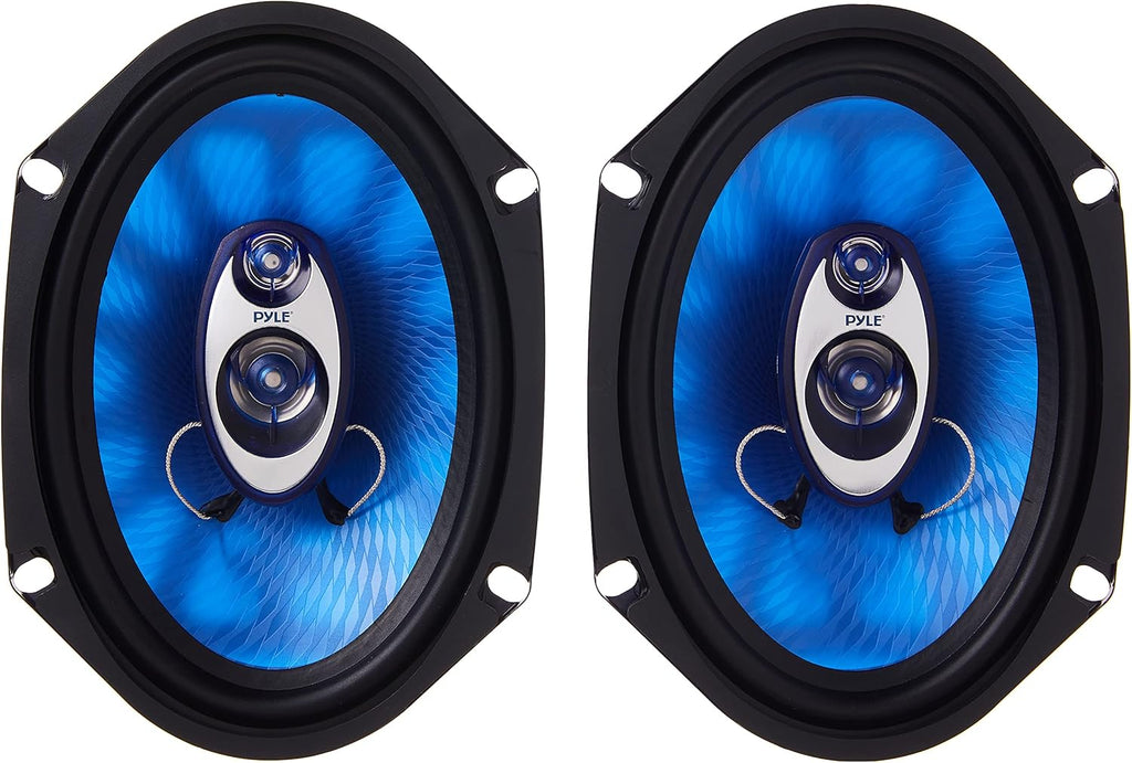 6” x 8” 3-Way 360 Watts 4 Ohm Car Sound Speaker Pair Y744800