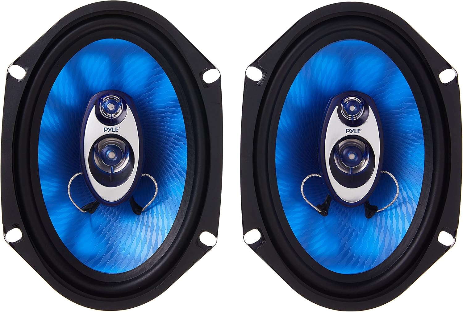 6” x 8” 3-Way 360 Watts 4 Ohm Car Sound Speaker Pair Y744800