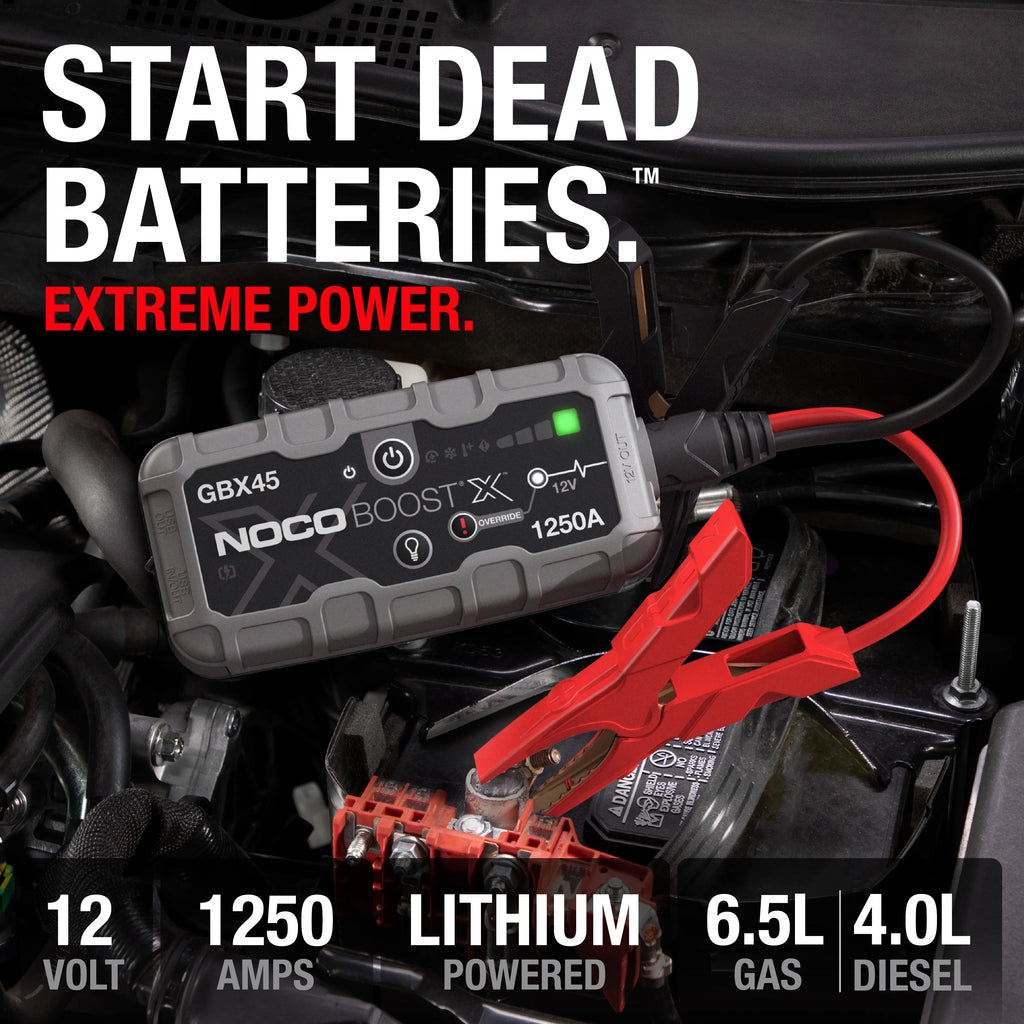 1250A 12V Portable Lithium Jump Starter A743