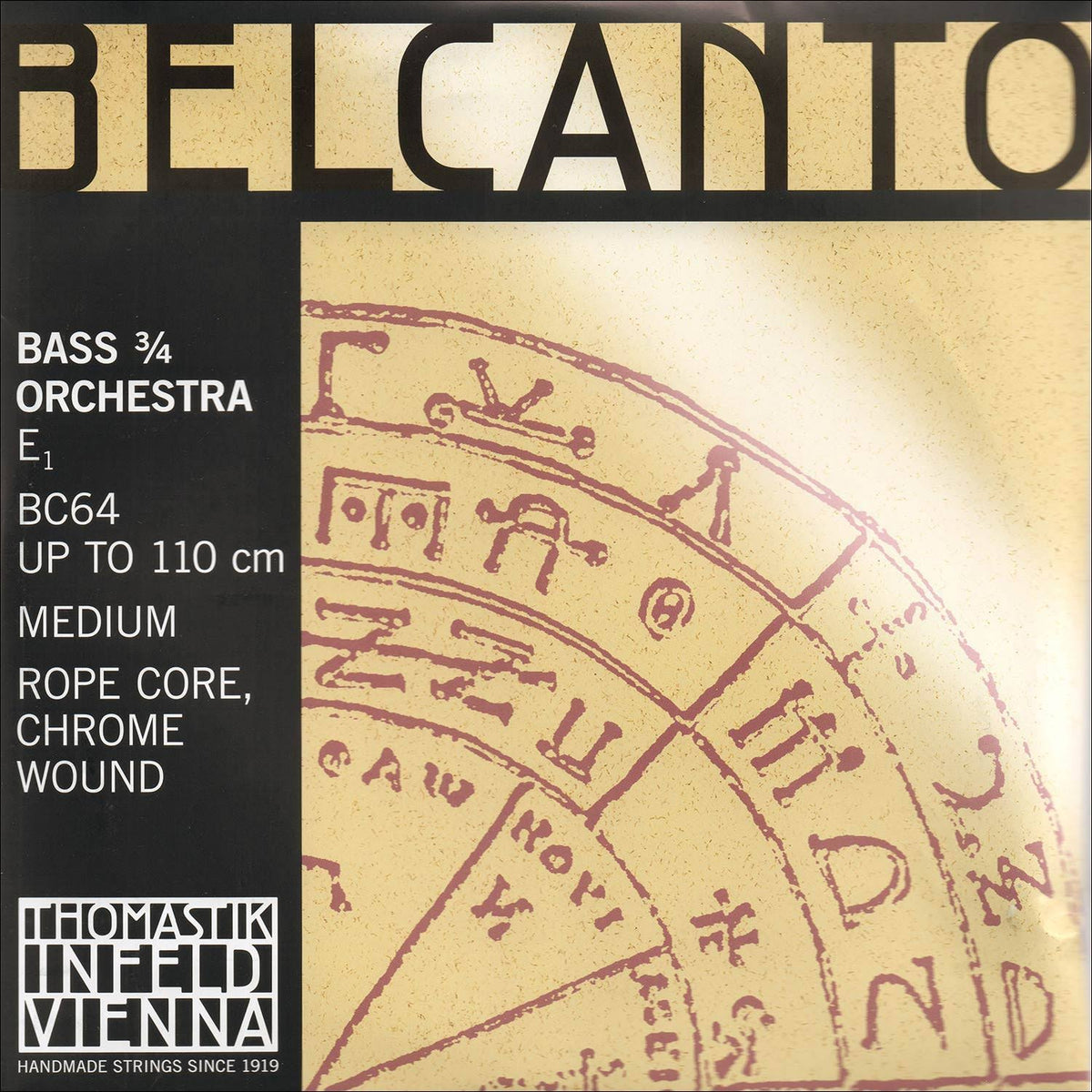 3/4 Bass E String E7792