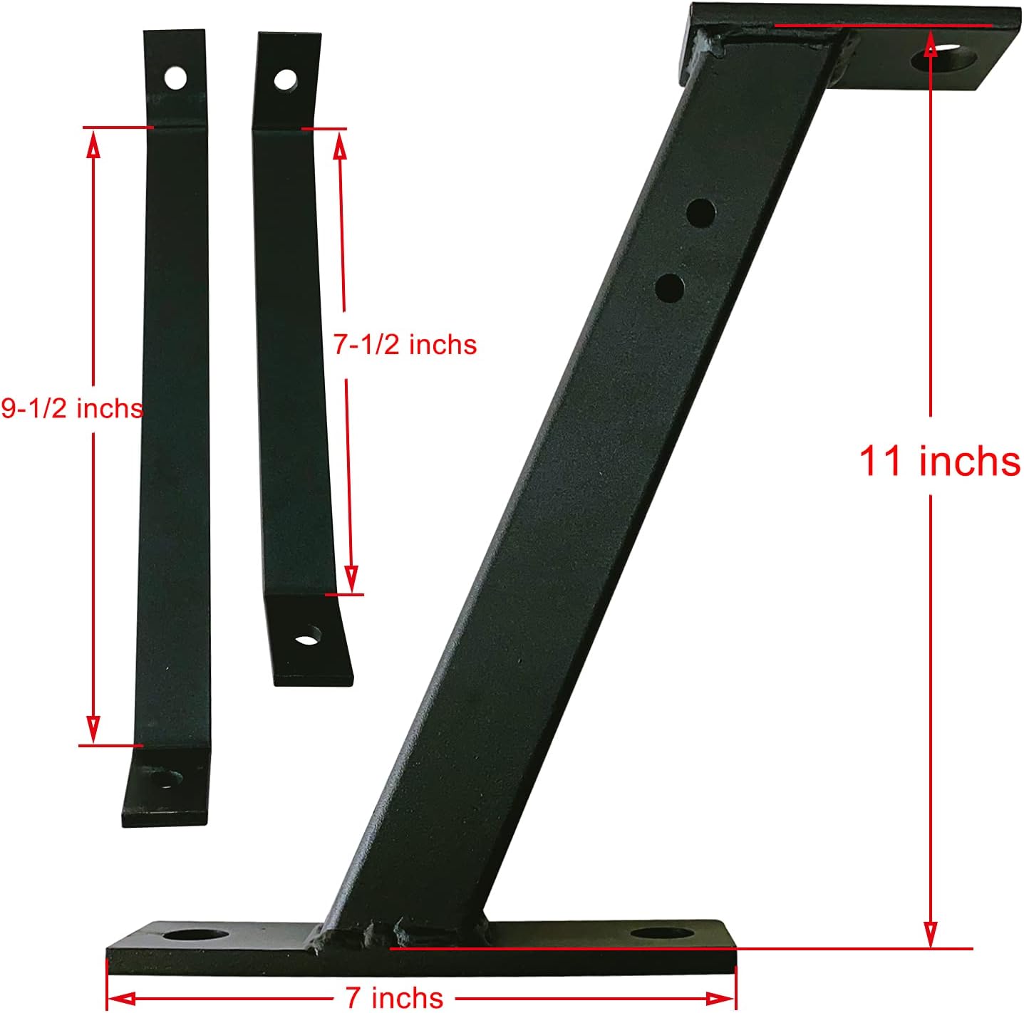 Lawn Mower Trailer Hitch Raise 11 inches Pack of 2 J9926