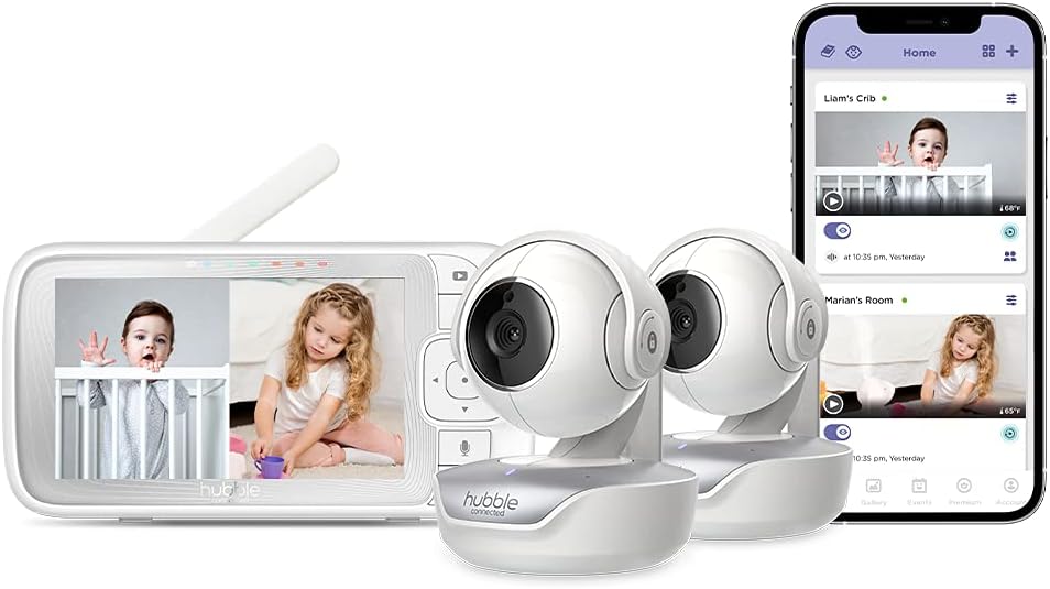5 Smart HD Wireless Baby Monitor with 15-Hour Battery C575278