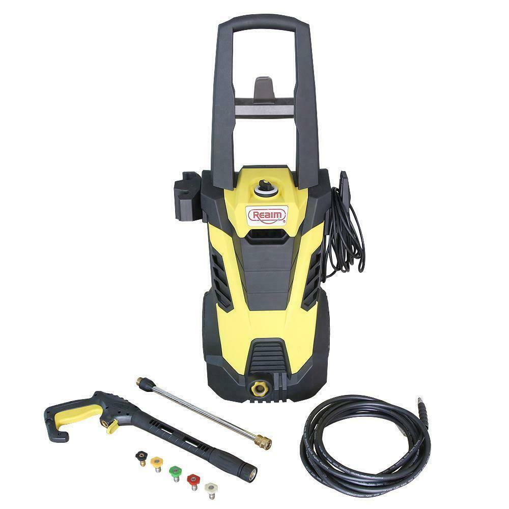 Yellow Black Electric Pressure Washer 2300 psi 1.75 GPM 14.5 Amp N2359